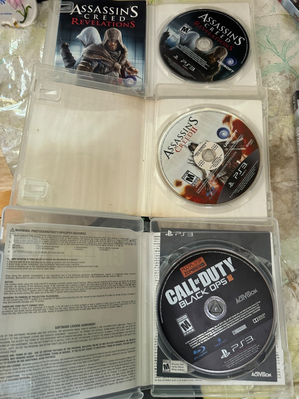 Lot of 15 PS3 Games Assassin's Creed Call of Duty Sniper Metal Gear Solid Hitman - Picture 6 of 11